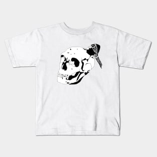 Neanderthal Skull Kids T-Shirt